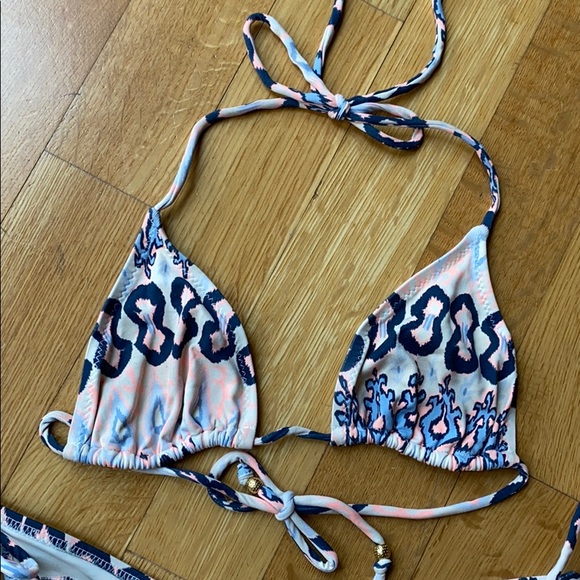 Eberjey Pattern String Bikini - Picture 2 of 6